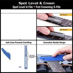 Tool for Guitar MusicNomad MN880 Premium Guitar Tech Fret Tool Set Tool for Guitar - 5