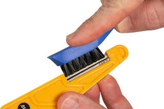 Tool for Guitar MusicNomad MN684 Nut File Storage Case with Cleaning Brush Tool for Guitar - 2