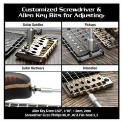 Tool for Guitar MusicNomad Premium PRS Guitars 18 pc. Tool Kit Tool for Guitar - 3