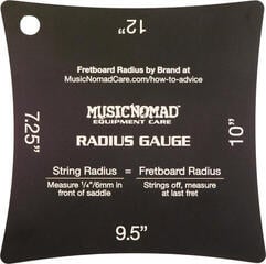 Guitar Care MusicNomad MN603 Precision Radius Gauge Set, 2 pcs. - 1