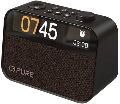 Ceas cu alarma radio Pure Audio Moment Coffee Black Ceas cu alarma radio - 2