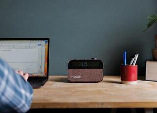 Radio Alarm Clock
 Pure Audio Moment Coffee Black Radio Alarm Clock - 5