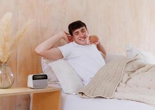 Radio Alarm Clock
 Pure Audio Moment Cotton White Radio Alarm Clock - 5