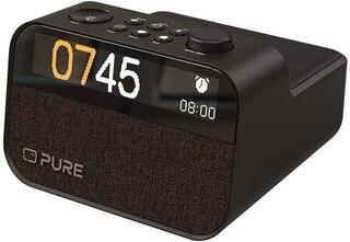 Radio Alarm Clock
 Pure Audio Moment Charge Coffee Black Radio Alarm Clock - 1