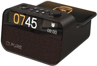 Radio Alarm Clock
 Pure Audio Moment Charge Coffee Black Radio Alarm Clock - 2