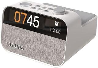 Radio Alarm Clock
 Pure Audio Moment Charge Cotton White Radio Alarm Clock - 1