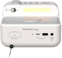 Radio Alarm Clock
 Pure Audio Moment Charge Cotton White Radio Alarm Clock - 2