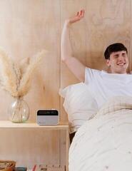 Radio Alarm Clock
 Pure Audio Moment Charge Cotton White Radio Alarm Clock - 5