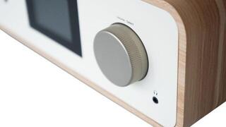 Desktop Music Player Pure Audio Classic Stereo Cotton White/Oak Desktop Music Player - 6