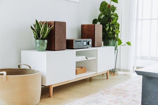 Player de desktop Pure Audio Classic Stereo Coffee Black/Walnut Player de desktop - 6