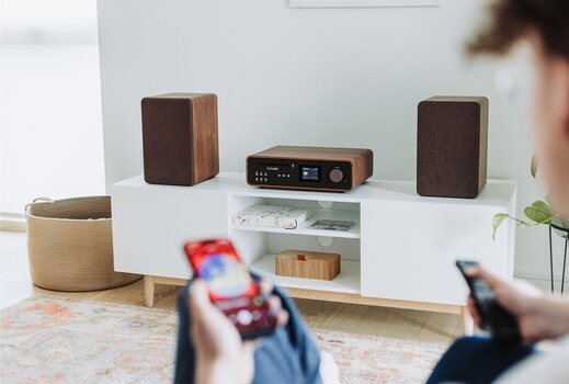 Player de desktop Pure Audio Classic Stereo Coffee Black/Walnut Player de desktop - 8
