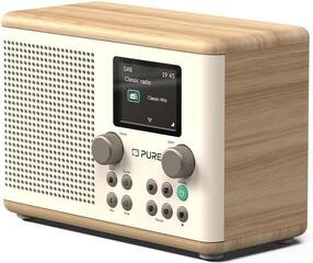 Digital Radio DAB+
 Pure Audio Classic H4 Cotton White/Oak Digital Radio DAB+ - 1
