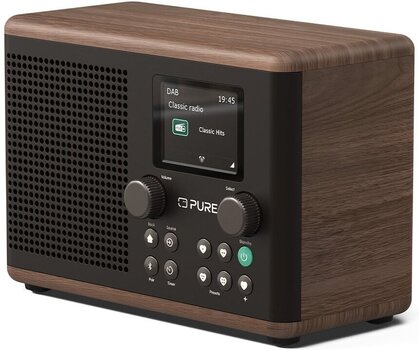 Radio digital DAB + Pure Audio Classic H4 Coffee Black/Walnut Radio digital DAB + - 2