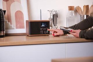 Digital Radio DAB+
 Pure Audio Classic H4 Coffee Black/Walnut Digital Radio DAB+ - 4