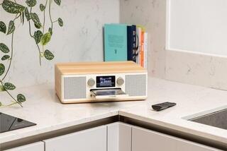 Desktop Music Player Pure Audio Classic C-D6 Cotton White/Oak Desktop Music Player - 4
