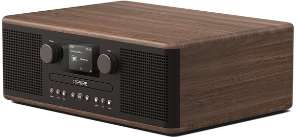 Player de desktop Pure Audio Classic C-D6 Coffee Black/Walnut Player de desktop - 2