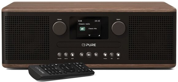 Player de desktop Pure Audio Classic C-D6 Coffee Black/Walnut Player de desktop - 3