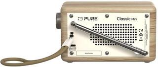 Digital Radio DAB+
 Pure Audio Classic Mini Cotton White/Oak Digital Radio DAB+ - 3