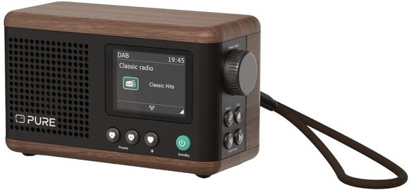 Digitalni radio DAB + Pure Audio Classic Mini Coffee Black/Walnut Digitalni radio DAB + - 2