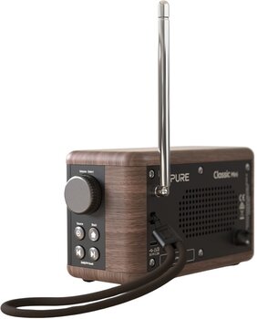 Digitalni radio DAB + Pure Audio Classic Mini Coffee Black/Walnut Digitalni radio DAB + - 5