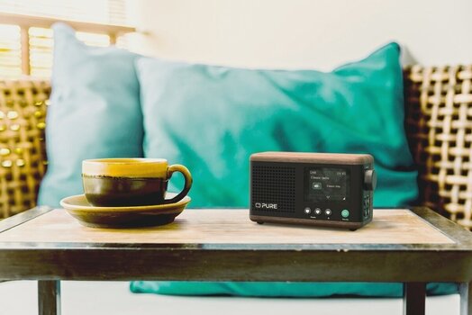 Digitalni radio DAB + Pure Audio Classic Mini Coffee Black/Walnut Digitalni radio DAB + - 7
