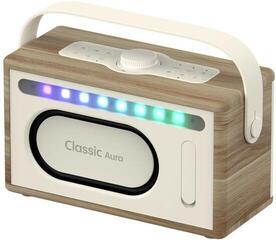 Prenosný reproduktor Pure Audio Classic Aura Cotton White/Oak Prenosný reproduktor - 3