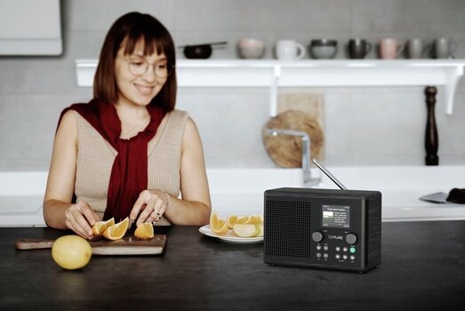 Digital Radio DAB+
 Pure Audio Classic H4i Black Ash Digital Radio DAB+ - 7