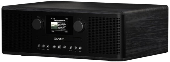 Desktop Music Player Pure Audio Classic C-D6i Black Ash Desktop Music Player - 2