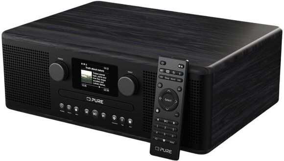 Desktop Music Player Pure Audio Classic C-D6i Black Ash Desktop Music Player - 4