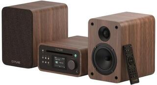 Desktop Music Player Pure Audio Classic Stereo Mini Coffee Brown/Walnut Desktop Music Player - 2