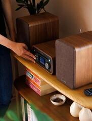 Desktop Music Player Pure Audio Classic Stereo Mini Coffee Brown/Walnut Desktop Music Player - 4