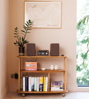 Stoni muzički player Pure Audio Classic Stereo Mini Coffee Brown/Walnut Stoni muzički player - 6