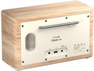 Digital Radio DAB+
 Pure Audio Classic H6 Cotton White/Oak Digital Radio DAB+ - 2