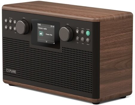 Radio digital DAB + Pure Audio Classic H6 Coffee Brown/Walnut Radio digital DAB + - 2