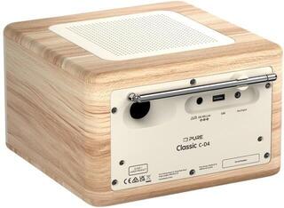 Desktop Music Player Pure Audio Classic C-D4 Cotton White/Oak Desktop Music Player - 2
