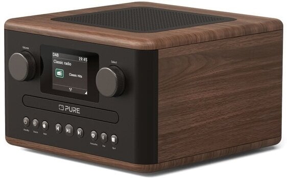 Stoni muzički player Pure Audio Classic C-D4 Coffee Brown/Walnut Stoni muzički player - 2