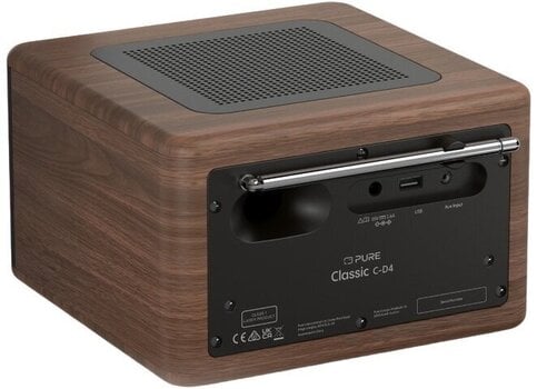 Stoni muzički player Pure Audio Classic C-D4 Coffee Brown/Walnut Stoni muzički player - 3