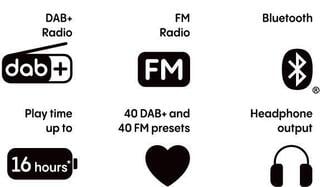 Digital Radio DAB+
 Pure Audio Elan Move Black Digital Radio DAB+ - 2