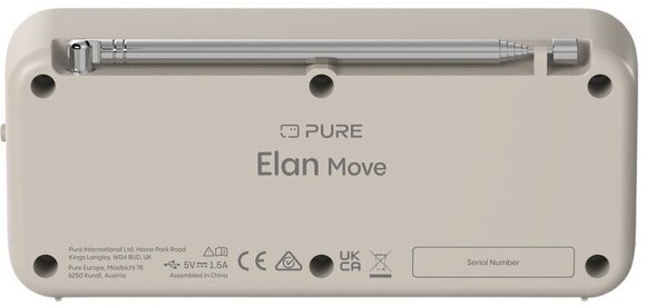 Radio digital DAB + Pure Audio Elan Move Sand Radio digital DAB + - 3