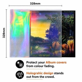 Bag/case for LP records Legend Vinyl LV31 Mixed Pack - Rice Paper Inner & Holographic Outer Vinyl Record Sleeves (12" Vinyl) 25 - 6