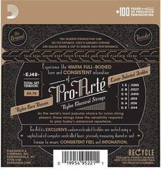 Cordas de nylon D'Addario EJ48 Cordas de nylon - 1