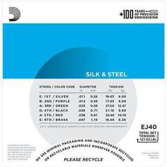 Struny pro akustickou kytaru D'Addario EJ40 Struny pro akustickou kytaru - 2