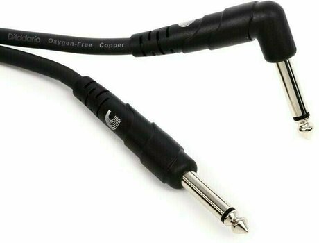 Instrument Cable D'Addario Planet Waves PW-CGTRA-10 Black 3 m Straight - Angled - 2