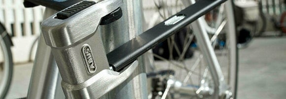 Zámok na bicykel Abus Bordo Granit X Plus 6500/110 SH Black 110 cm - 6