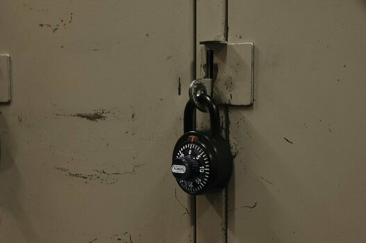 Bike Lock Abus Combination Lock 78/50 Padlock Black - 2