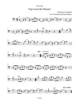Noder Bärenreiter Cello Recital Album Noder - 3