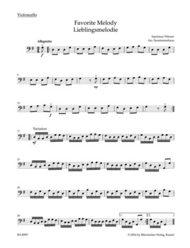 Noder Bärenreiter Cello Recital Album Noder - 2