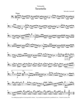 Noder Bärenreiter Cello Recital Album Noder - 3