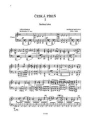 Note Bedřich Smetana Česká píseň Note - 3