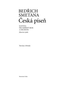 Noder Bedřich Smetana Česká píseň Noder - 2